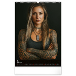 Inked Girls, képes falinaptár 2026 Inked Girls, képes falinaptár 2026