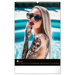 Inked Girls, képes falinaptár 2026 Inked Girls, képes falinaptár 2026