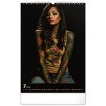 Inked Girls, képes falinaptár 2026 Inked Girls, képes falinaptár 2026