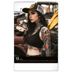 Inked Girls, képes falinaptár 2026 Inked Girls, képes falinaptár 2026