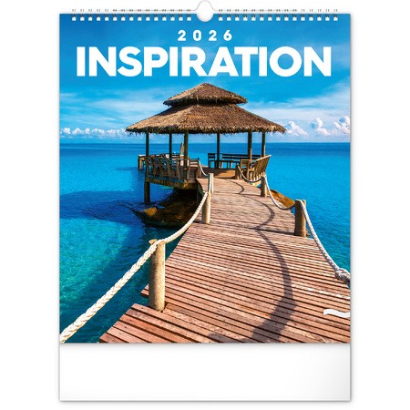 Inspiration, képes falinaptár 2026