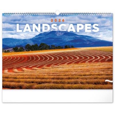 Landscapes, képes falinaptár 2026
