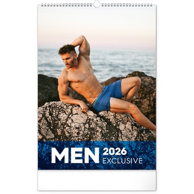 Men Exclusive, képes falinaptár 2026