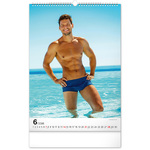 Men Exclusive, képes falinaptár 2026