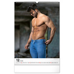 Men Exclusive, képes falinaptár 2026