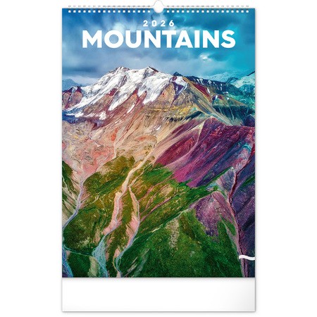 Mountains, képes falinaptár 2026