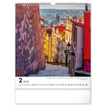 Prague, képes falinaptár 2026