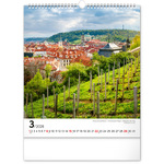 Prague, képes falinaptár 2026