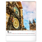 Prague, képes falinaptár 2026