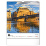 Prague, képes falinaptár 2026