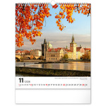 Prague, képes falinaptár 2026