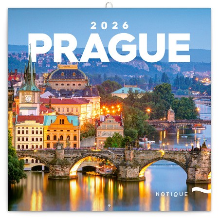 Prague, képes lemeznaptár 2026