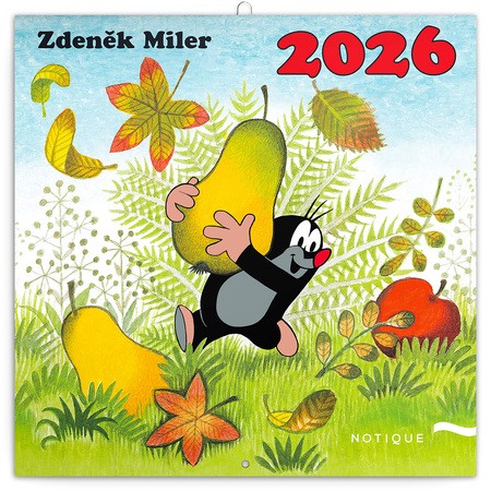The Little Mole DIY 50 stickers, képes lemeznaptár 2026