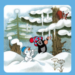 The Little Mole DIY 50 stickers, képes lemeznaptár 2026