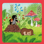 The Little Mole DIY 50 stickers, képes lemeznaptár 2026