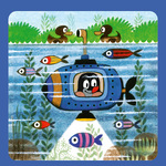 The Little Mole DIY 50 stickers, képes lemeznaptár 2026