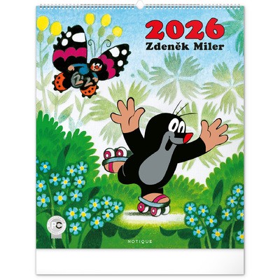 The Little Mole, képes falinaptár 2026