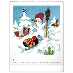 The Little Mole, képes falinaptár 2026