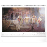 The Slav Epic - Alphonse Mucha, képes falinaptár 2026 The Slav Epic - Alphonse Mucha, képes falinaptár 2026