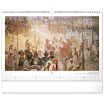 The Slav Epic - Alphonse Mucha, képes falinaptár 2026 The Slav Epic - Alphonse Mucha, képes falinaptár 2026