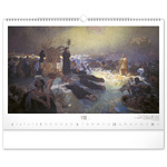 The Slav Epic - Alphonse Mucha, képes falinaptár 2026 The Slav Epic - Alphonse Mucha, képes falinaptár 2026