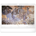 The Slav Epic - Alphonse Mucha, képes falinaptár 2026 The Slav Epic - Alphonse Mucha, képes falinaptár 2026