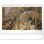 The Slav Epic - Alphonse Mucha, képes falinaptár 2026 The Slav Epic - Alphonse Mucha, képes falinaptár 2026
