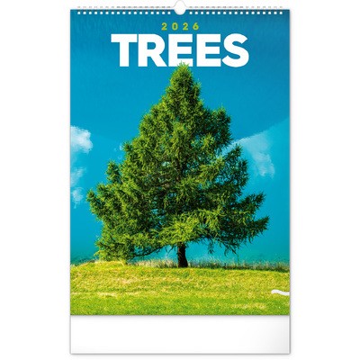 Trees, képes falinaptár 2026