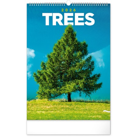 Trees, képes falinaptár 2026