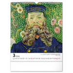 Vincent van Gogh, képes falinaptár 2026