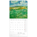 Vincent van Gogh, képes lemeznaptár 2026