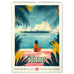 Vintage Posters - Tropical Paradise, képes falinaptár 2026 Vintage Posters - Tropical Paradise, képes falinaptár 2026
