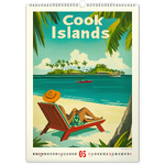 Vintage Posters - Tropical Paradise, képes falinaptár 2026