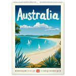 Vintage Posters - Tropical Paradise, képes falinaptár 2026