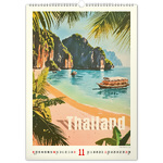 Vintage Posters - Tropical Paradise, képes falinaptár 2026 Vintage Posters - Tropical Paradise, képes falinaptár 2026