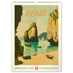 Vintage Posters - Tropical Paradise, képes falinaptár 2026 Vintage Posters - Tropical Paradise, képes falinaptár 2026