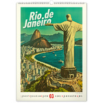 Vintage Posters - World Cities, képes falinaptár 2026 Vintage Posters - World Cities, képes falinaptár 2026