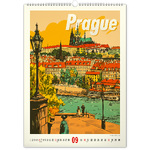 Vintage Posters - World Cities, képes falinaptár 2026 Vintage Posters - World Cities, képes falinaptár 2026