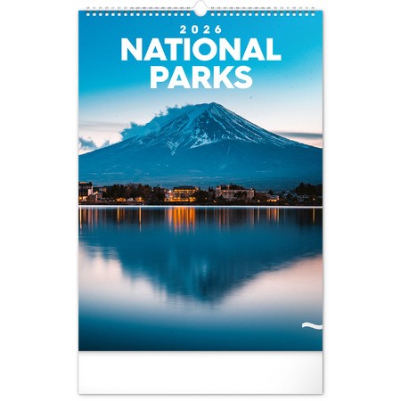 World National Parks, képes falinaptár 2026