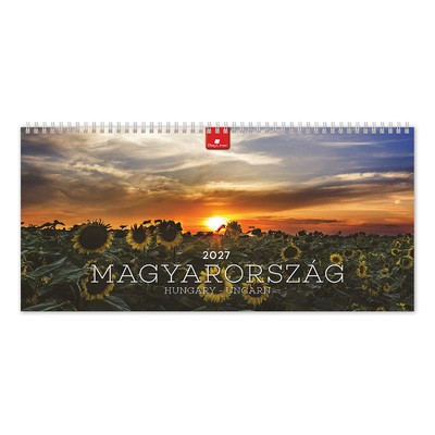 Magyarország, képes álló asztali naptár DL