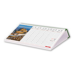 Magyarország, képes fekvő asztali naptár DL, Zöld Magyarország, képes fekvő asztali naptár DL, Zöld