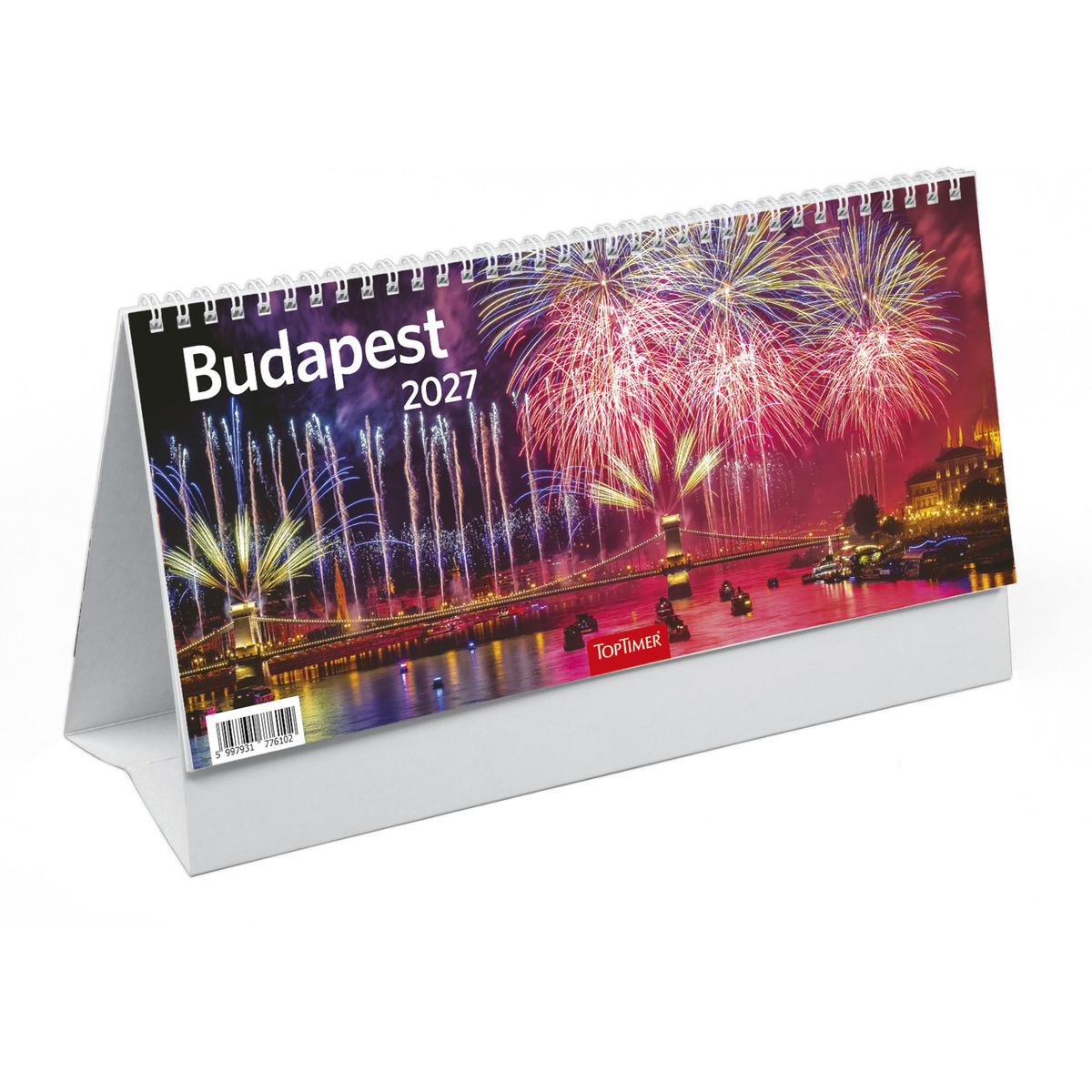 Budapest, képes álló papírtáblás asztali naptár T066 Budapest, képes álló papírtáblás asztali naptár T066