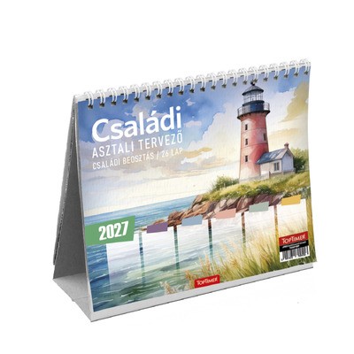 Családi asztali tervező, álló asztali naptár T053