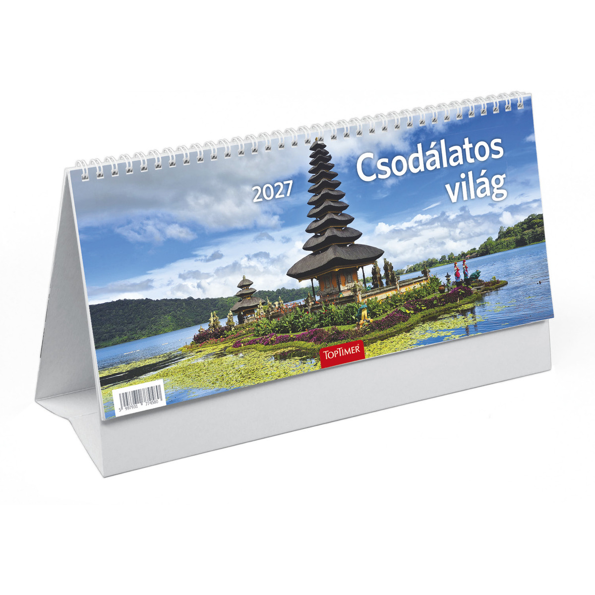 Csodálatos világ, képes álló papírtáblás asztali naptár T066 Csodálatos világ, képes álló papírtáblás asztali naptár T066