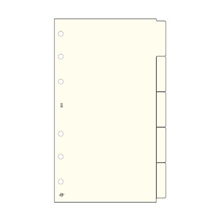 Bianco elválasztólap - M331, Krém (Chamois)