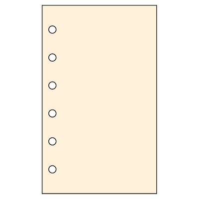 Üres jegyzetlap - RS510S, Krém (Chamois)