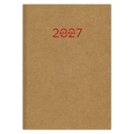 Animal, A5 napi beosztású agenda, Gazelle Okker
