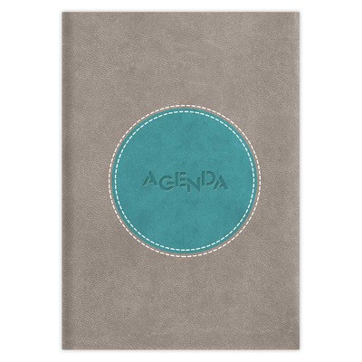 Central, A5 napi beosztású agenda, Szürke-Türkiz