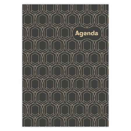 Colors, A5 heti beosztású agenda, Art Modern
