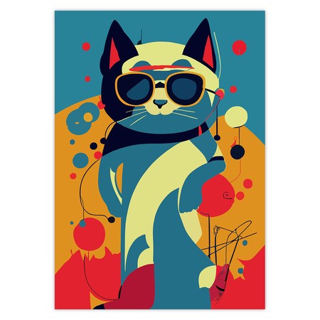 Colors, A5 napi beosztású agenda, Astro Cat